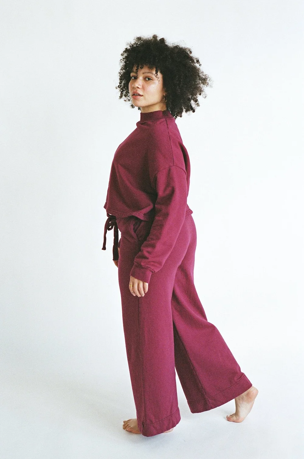 FLEECE PANTS — PANSY
